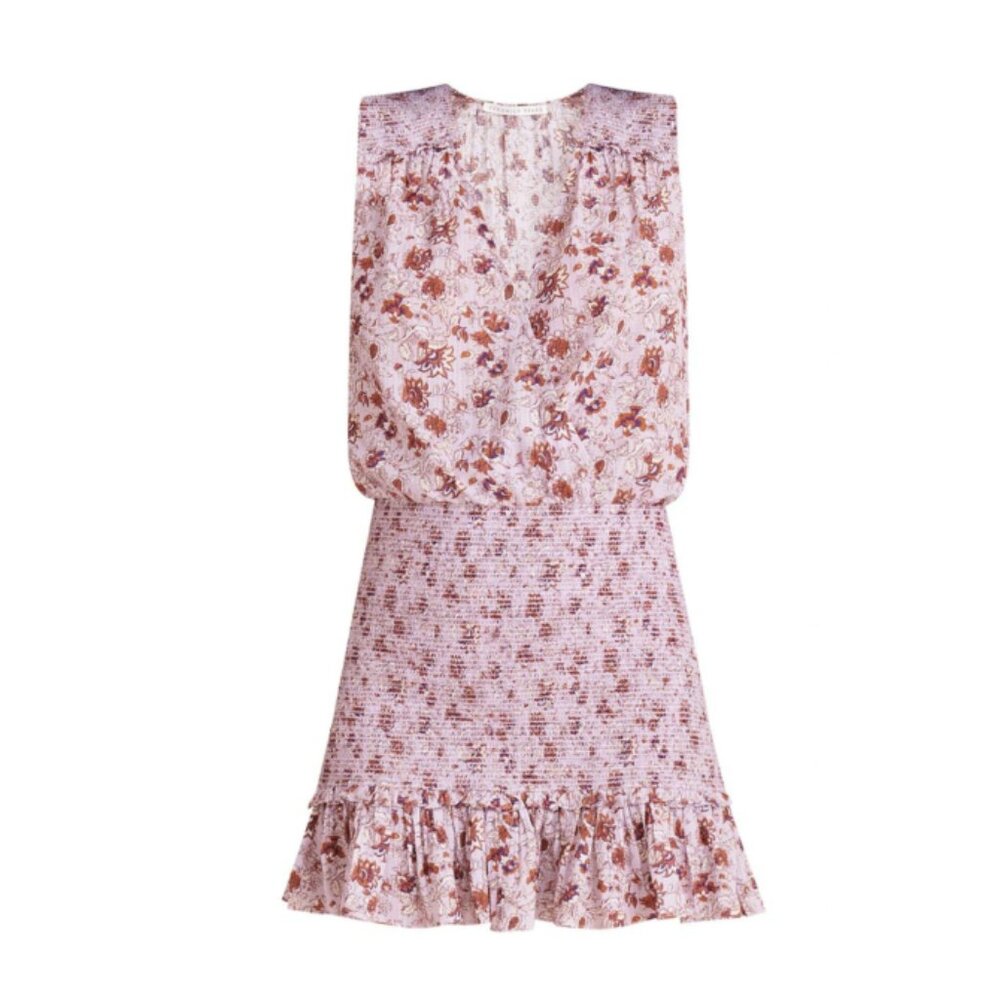 Veronica Beard Cox Dress Lavender Floral – Like New - Picture 7 of 12